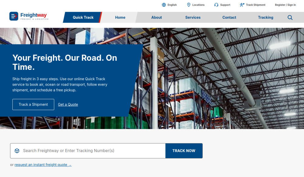 Freightway template